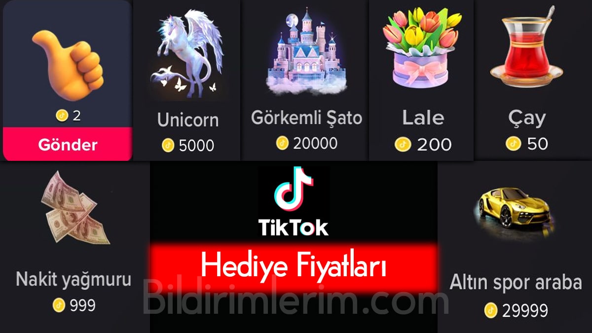 TikTok Hediye Fiyatları